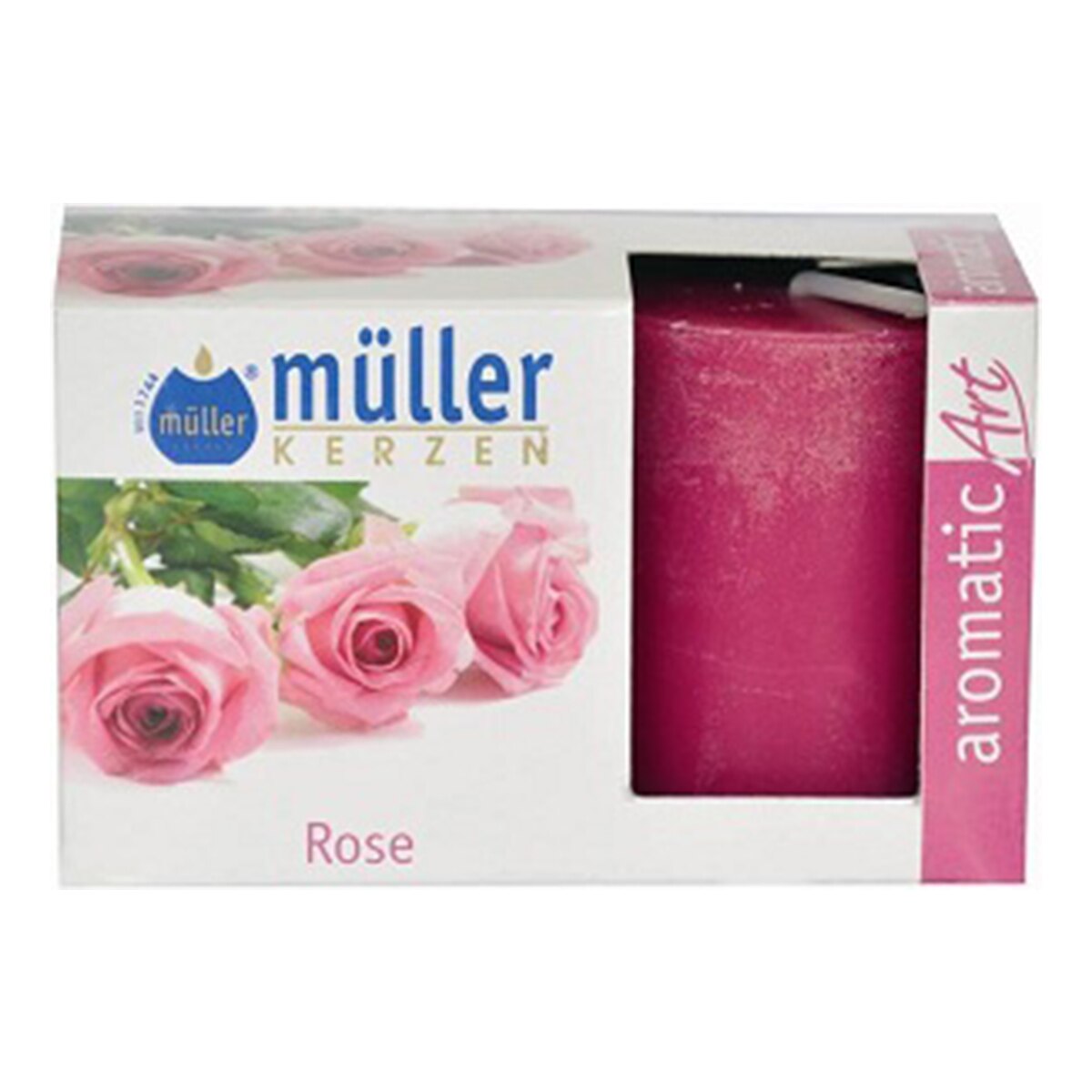 Set 2 Votive Trandafir