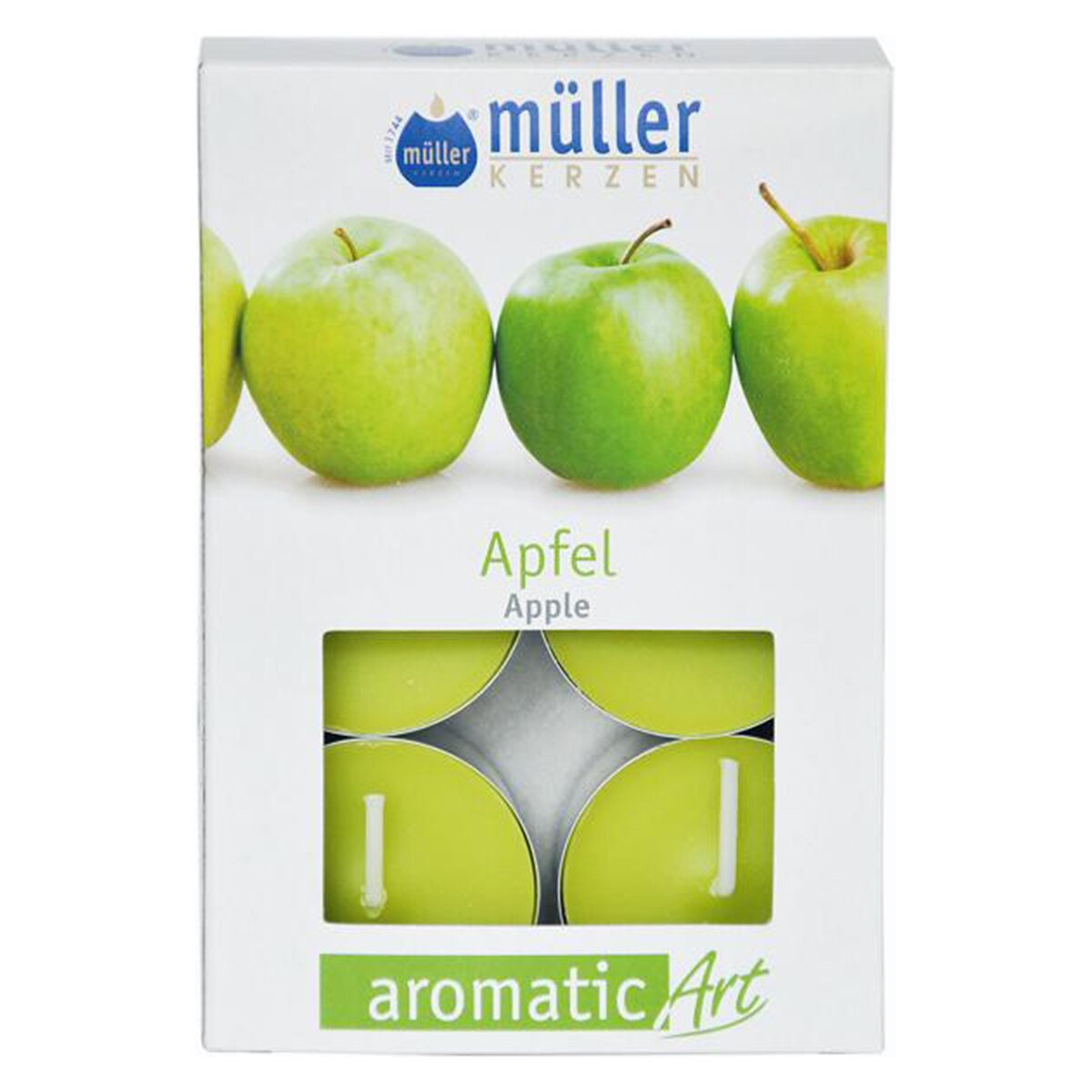 Set 6 lumanari pastile aromate mar