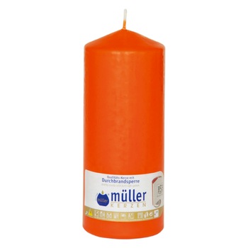 Lumanare butuc 200/80 mm Mandarin Lumanare butuc 200/80 mm Mandarin