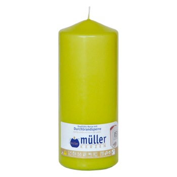 Lumanare butuc 200/80 mm Verde Lumanare butuc 200/80 mm Verde