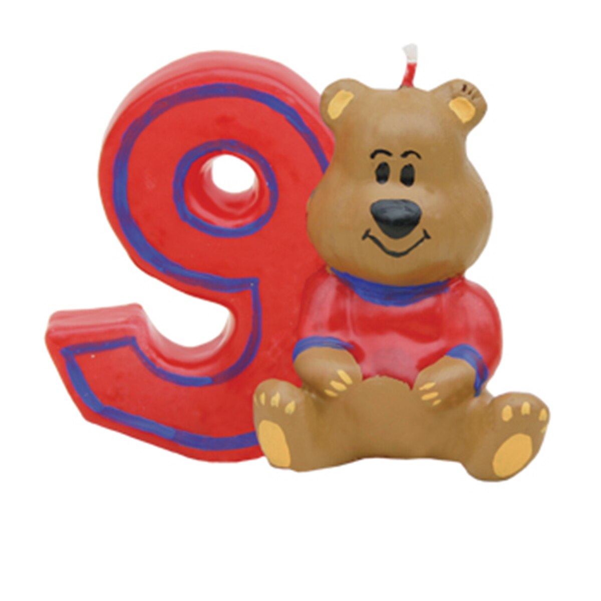 Lumanare zi de nastere ursulet 9