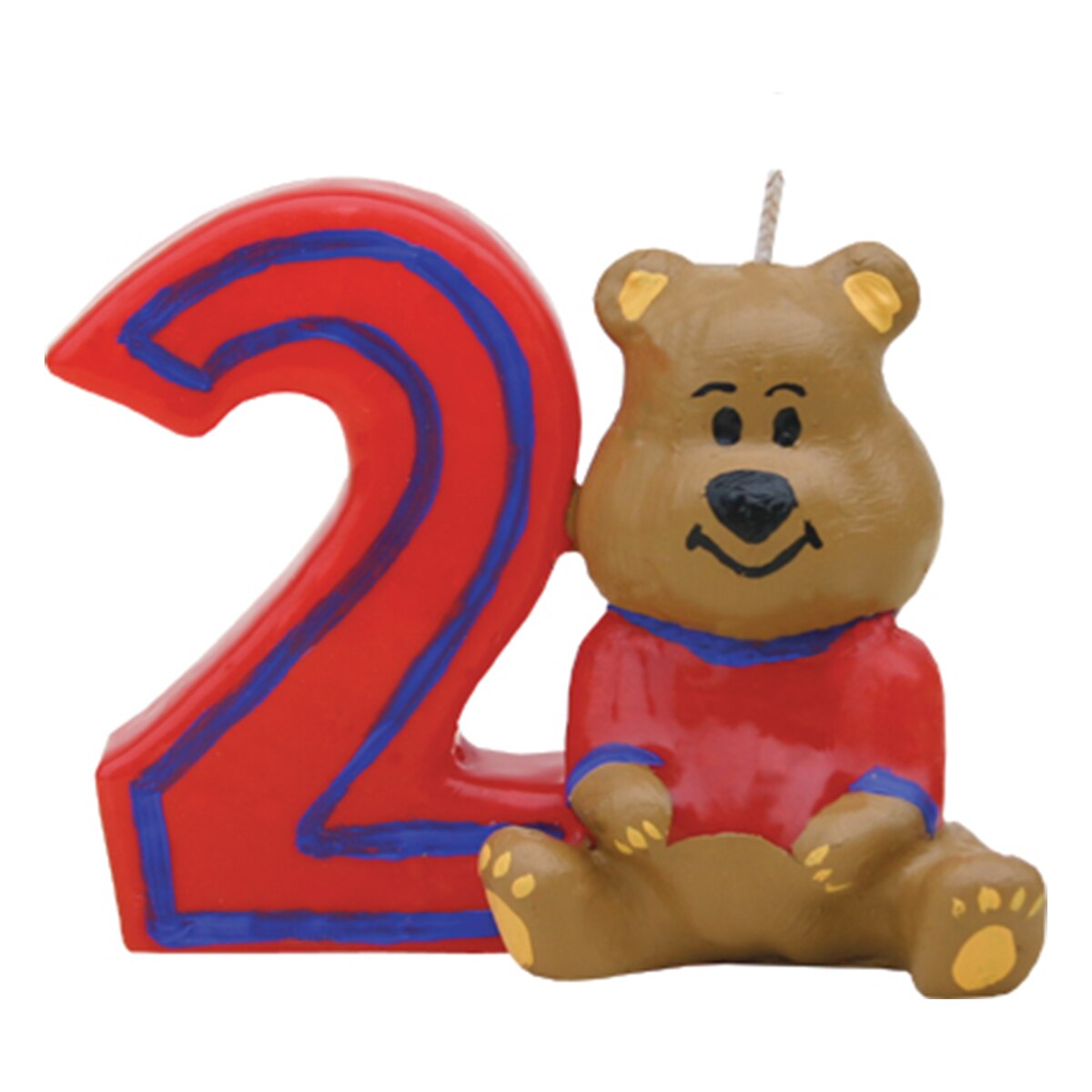 Lumanare zi de nastere ursulet 2