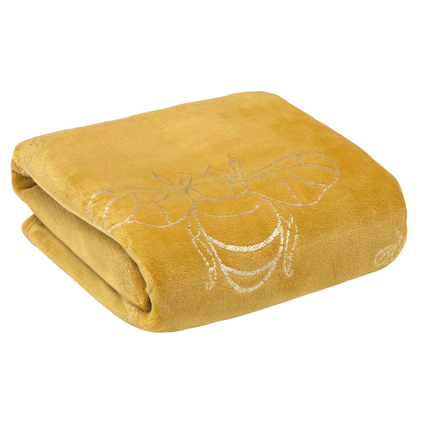 Cuvertura de Pat, Patura pled, Eurofirany, 150X200, STELA, Miel