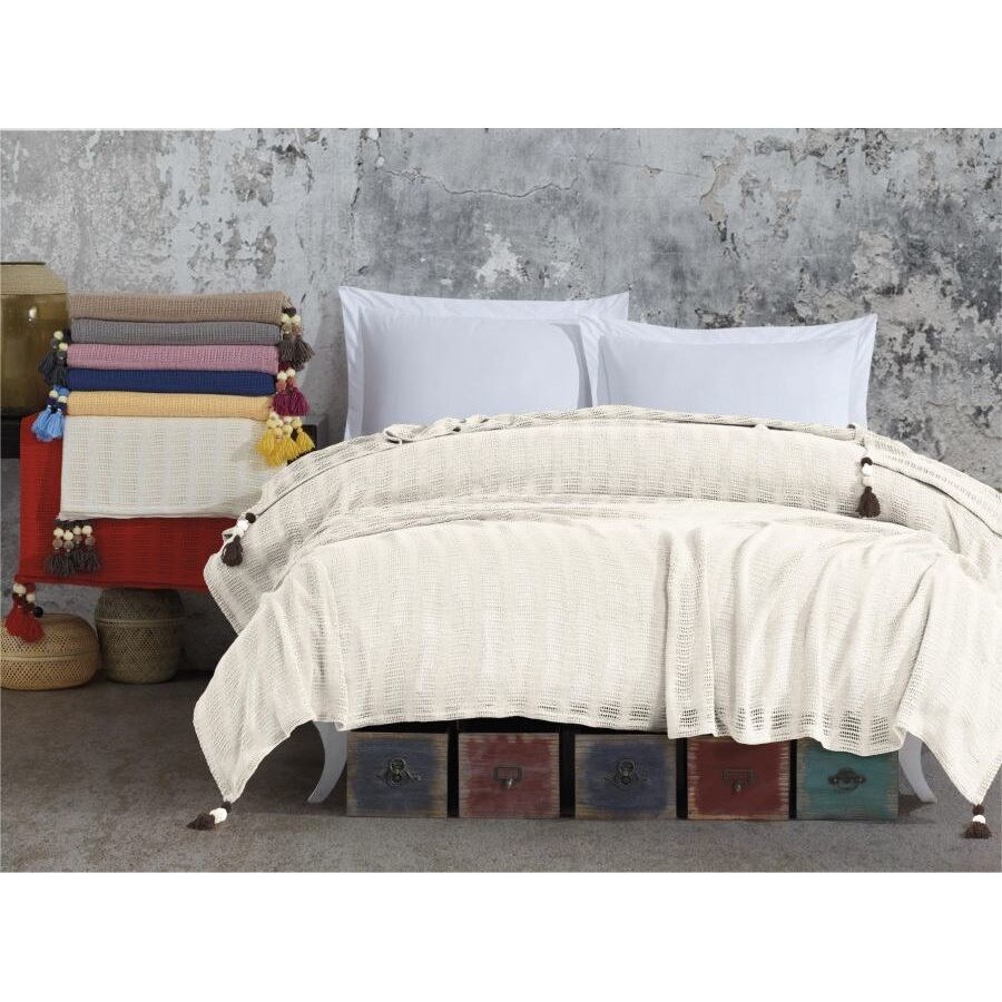 Cuvertura pat 220x240 cm, elita cream
