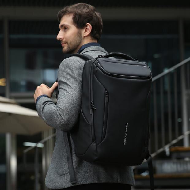 Mark Ryden Rucsac Rucsac Laptop 3 Compartimente Mark Ryden, Negru, 15.6 inch, smart usb ...