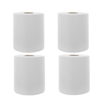 Set prosop hartie, alb, 2 straturi, 100 m, 4 role/bax Set prosop hartie, alb, 2 straturi, 100 m, 4 role/bax