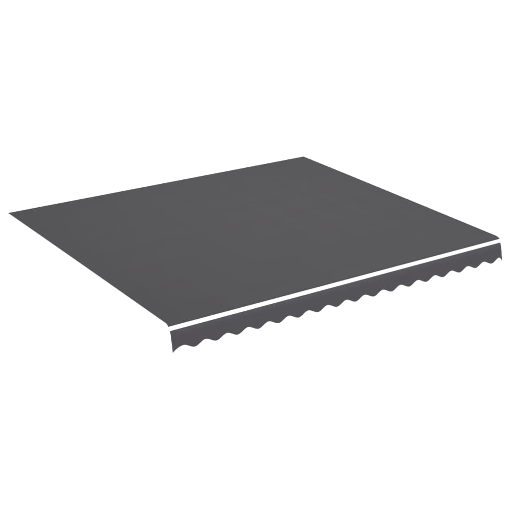 Panza de rezerva pentru copertina vidaXL, Poliester, 380 x 345 cm, Antracit