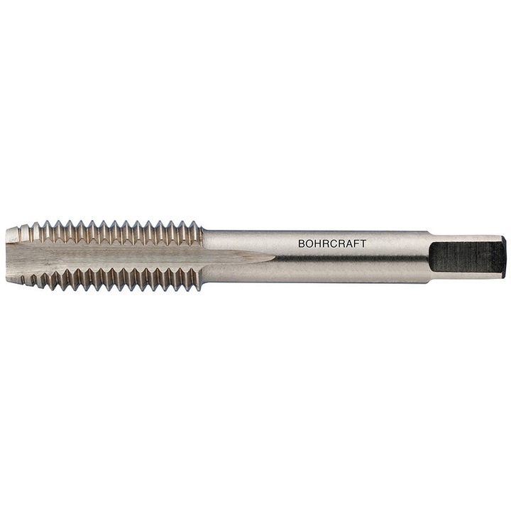 Tarod pentru filetare manuala, filet metric, pas normal, DIN352, HSS-G, unic, M8x1,25 Bohrcraft