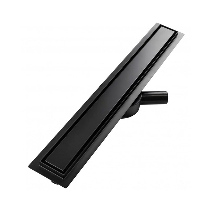 Линеен сифон Rea Calani Echo360 90 Black, Черен