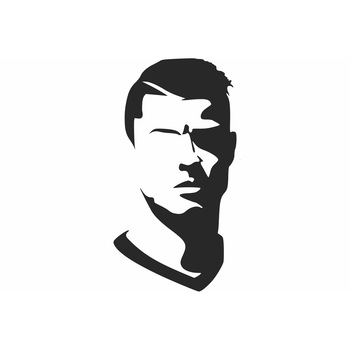 Decor perete Personalizabil Ronaldo din lemn 31 cm x 58 cm Decor perete Personalizabil Ronaldo din lemn 31 cm x 58 cm