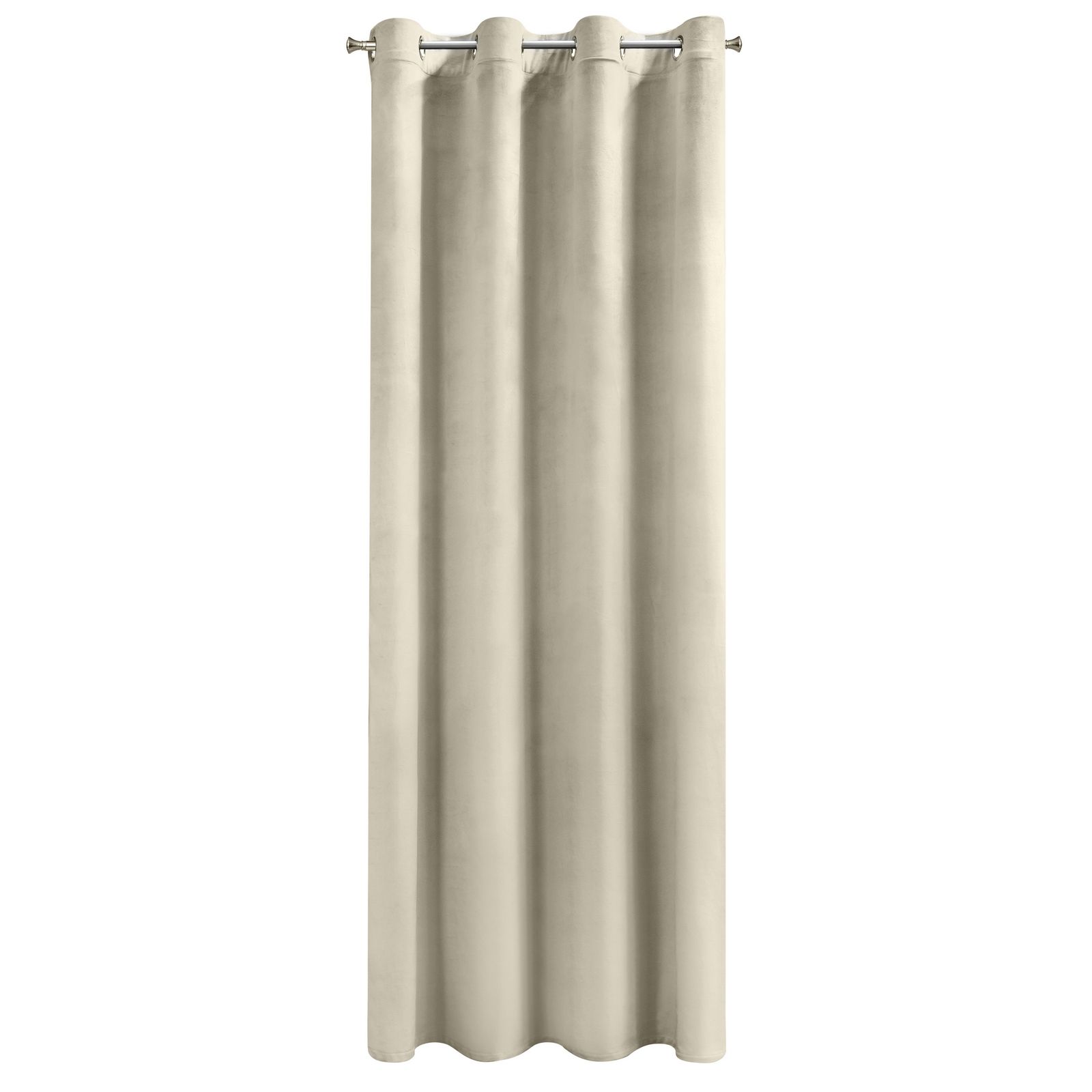 Perdea decorativa cu inele metalice, ROSA 140x250 cm, Eurofirany, Bej