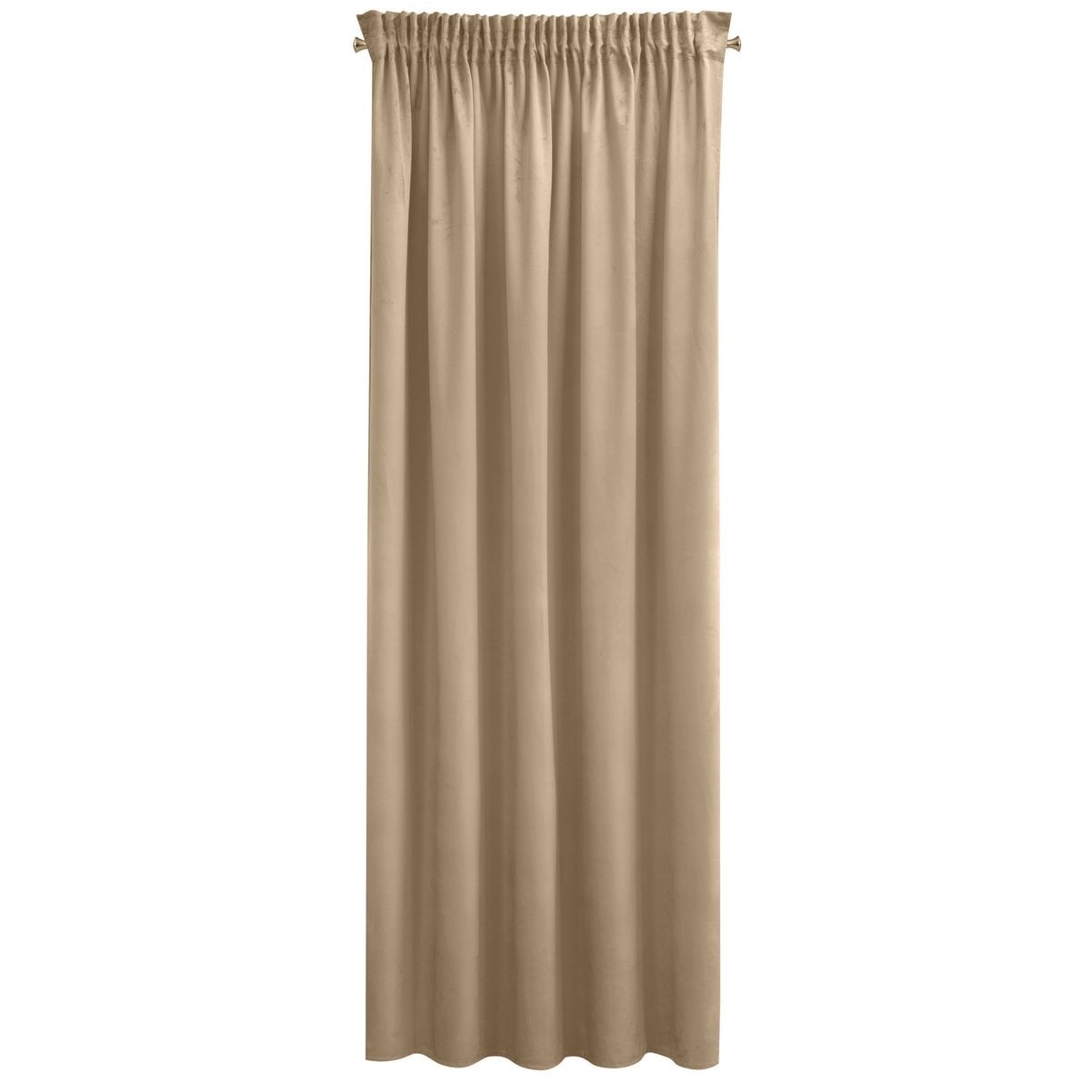 Perdea decorativa cu banda, SIBEL 140x270 cm, Eurofirany, Cappuccino