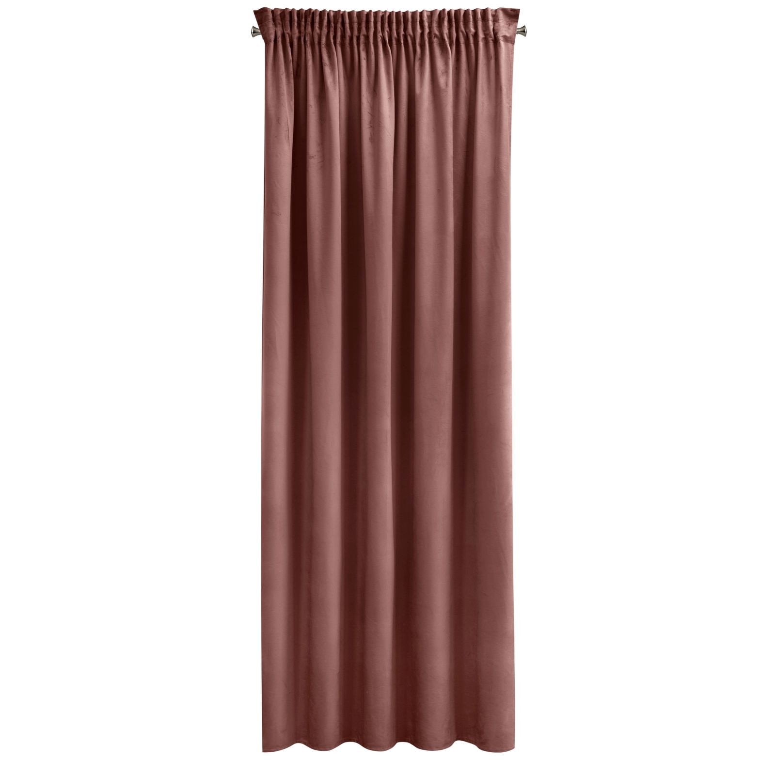 Perdea decorativa cu banda, SIBEL 140x270 cm, Pierre Cardin Eurofirany, Roz