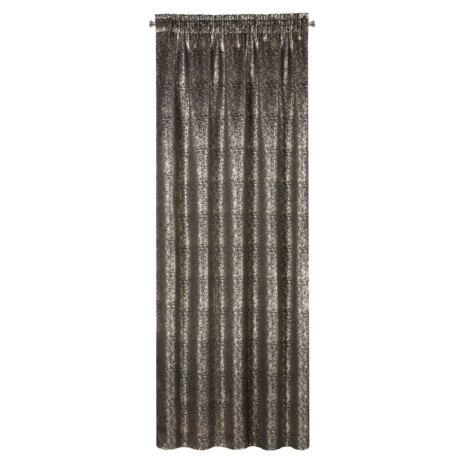 Perdea decorativa cu banda, EBRU 140x175 cm, Eurofirany, Auriu