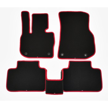 Covorase auto dedicate pentru Audi A4 B6/B7 ,negru/rosu,all seasons, perfect compatibile Covorase auto dedicate pentru Audi A4 B6/B7 ,negru/rosu,all seasons, perfect compatibile
