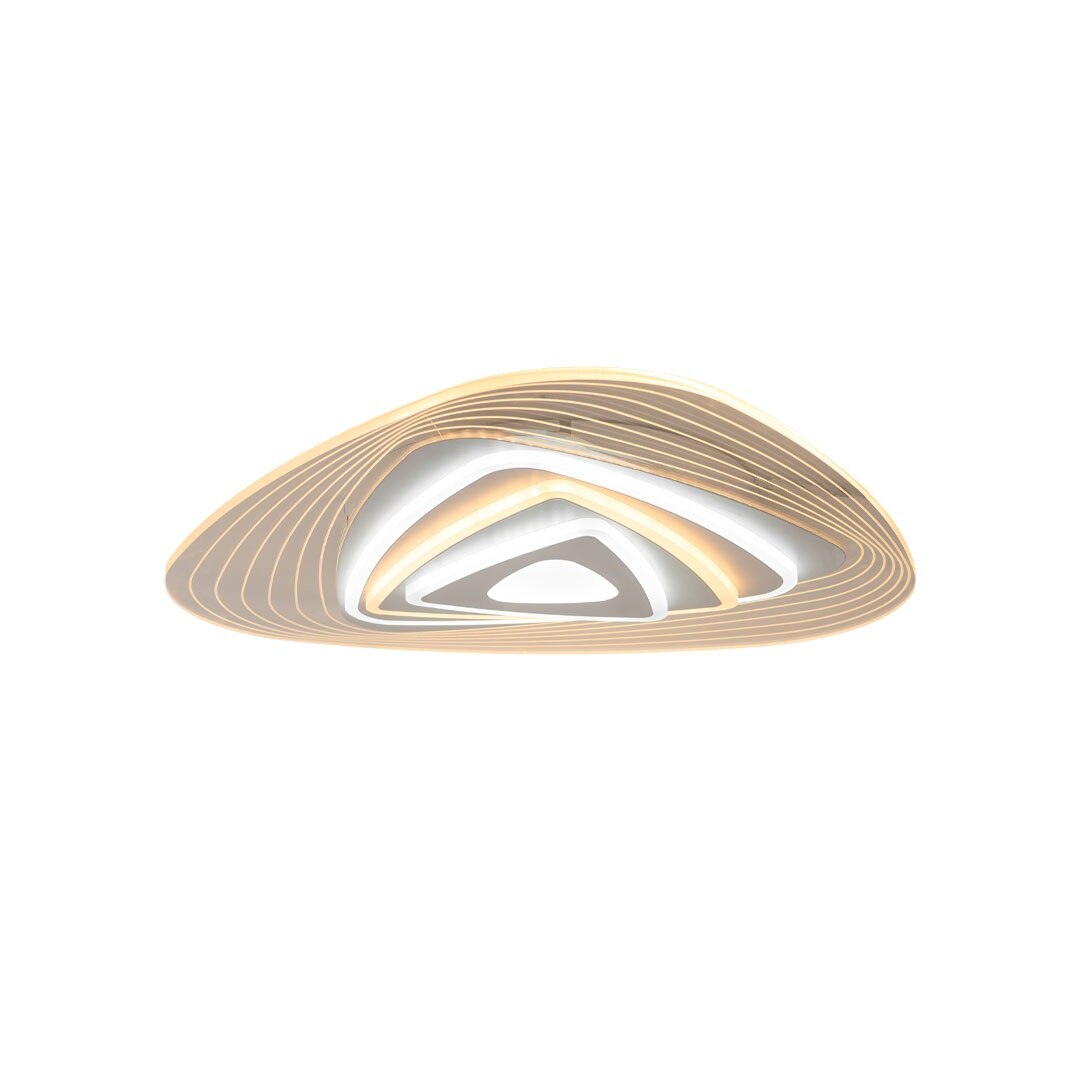 Lustra LED Clics WaveView, 132 W, Reglabila, 2.4Ghz, Controlabila prin telecomanda si aplicatie IOS/Android