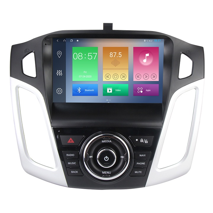 Navigatie Ford Focus 3 2012-2015, NAVI-IT, 9 Inch, 2GB RAM 32GB ROM, Android 9.1, WiFi, Bluetooth, Magazin Play, Camera Marsarier