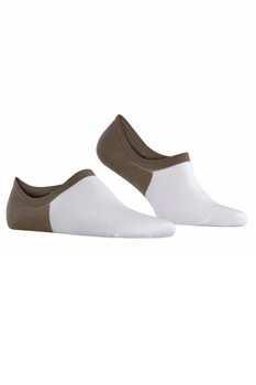 Sosete invizibile scurte, Falke Color Blend, bumbac, potriviti pentru tenisi, adidasi, simple, sneakers, Alb/Maro Sosete invizibile scurte, Falke Color Blend, bumbac, potriviti pentru tenisi, adidasi, simple, sneakers, Alb/Maro