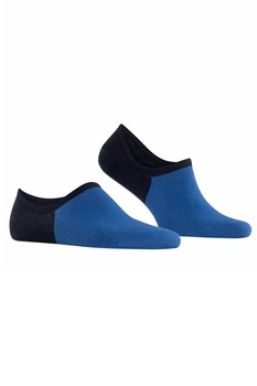 Sosete invizibile scurte, Falke Color Blend, bumbac, potriviti pentru tenisi, adidasi, simple, sneakers, Albastru Sosete invizibile scurte, Falke Color Blend, bumbac, potriviti pentru tenisi, adidasi, simple, sneakers, Albastru