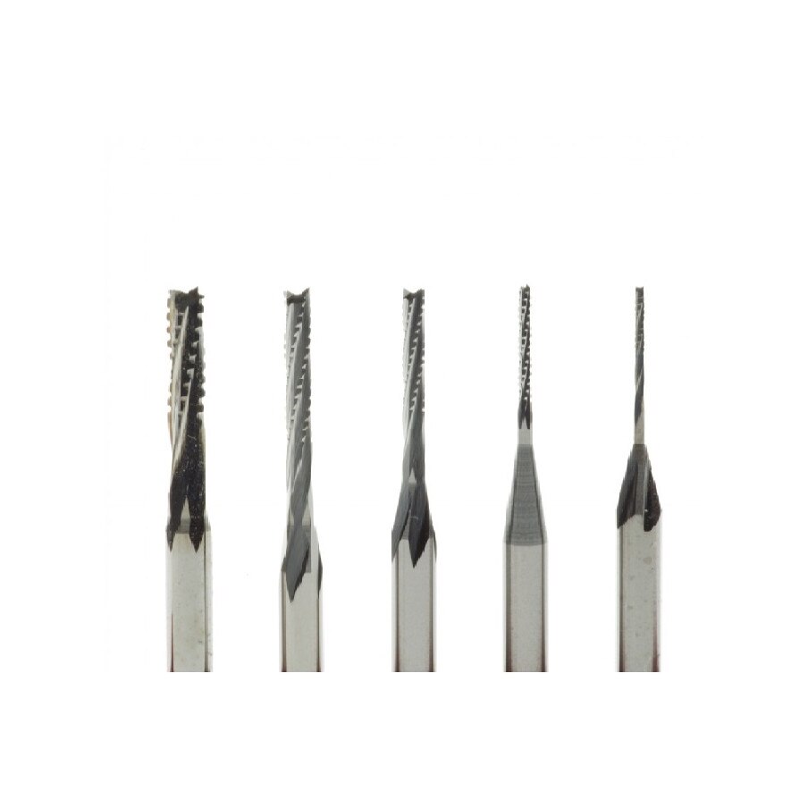 Фреза с метални твърдосплавни зъби за моделиране - Диаметър - 1,6 мм ...