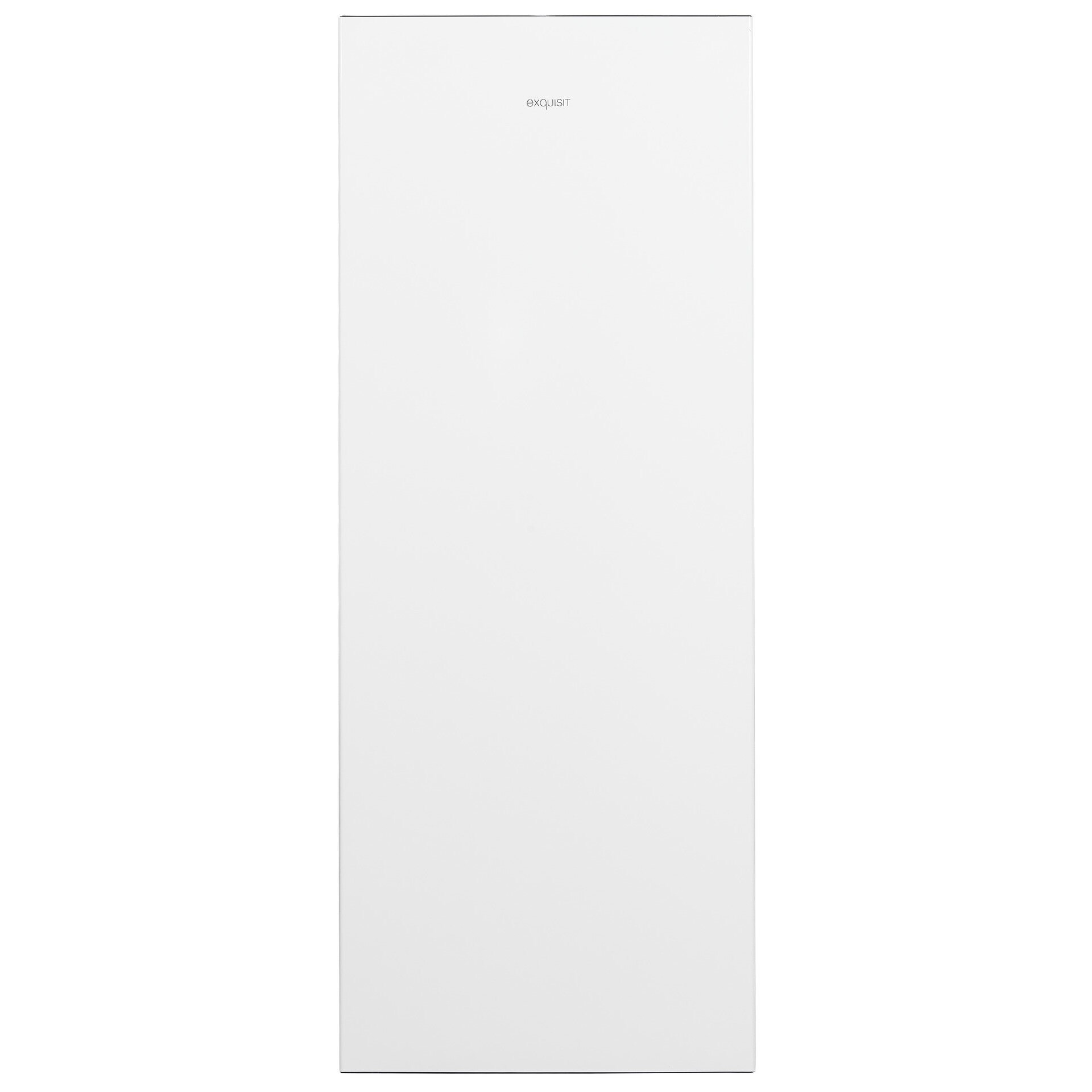 Frigider cu 1 usa Exquisit KS320-V-010EW, Clasa E, Volum 242 L, No Frost, alb