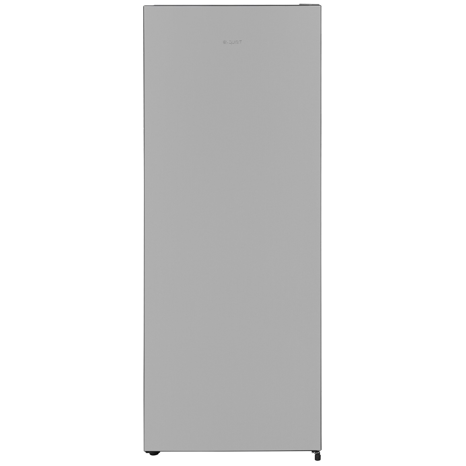 Frigider cu 1 usa Exquisit KS320-V-010E, Clasa E, Volum 242 L, No Frost, argintiu