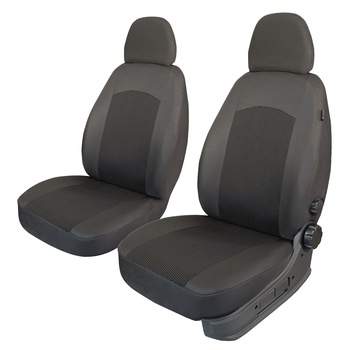 Set huse scaune auto, Comfort 1+1 T08, Gri, 6 piese Set huse scaune auto, Comfort 1+1 T08, Gri, 6 piese