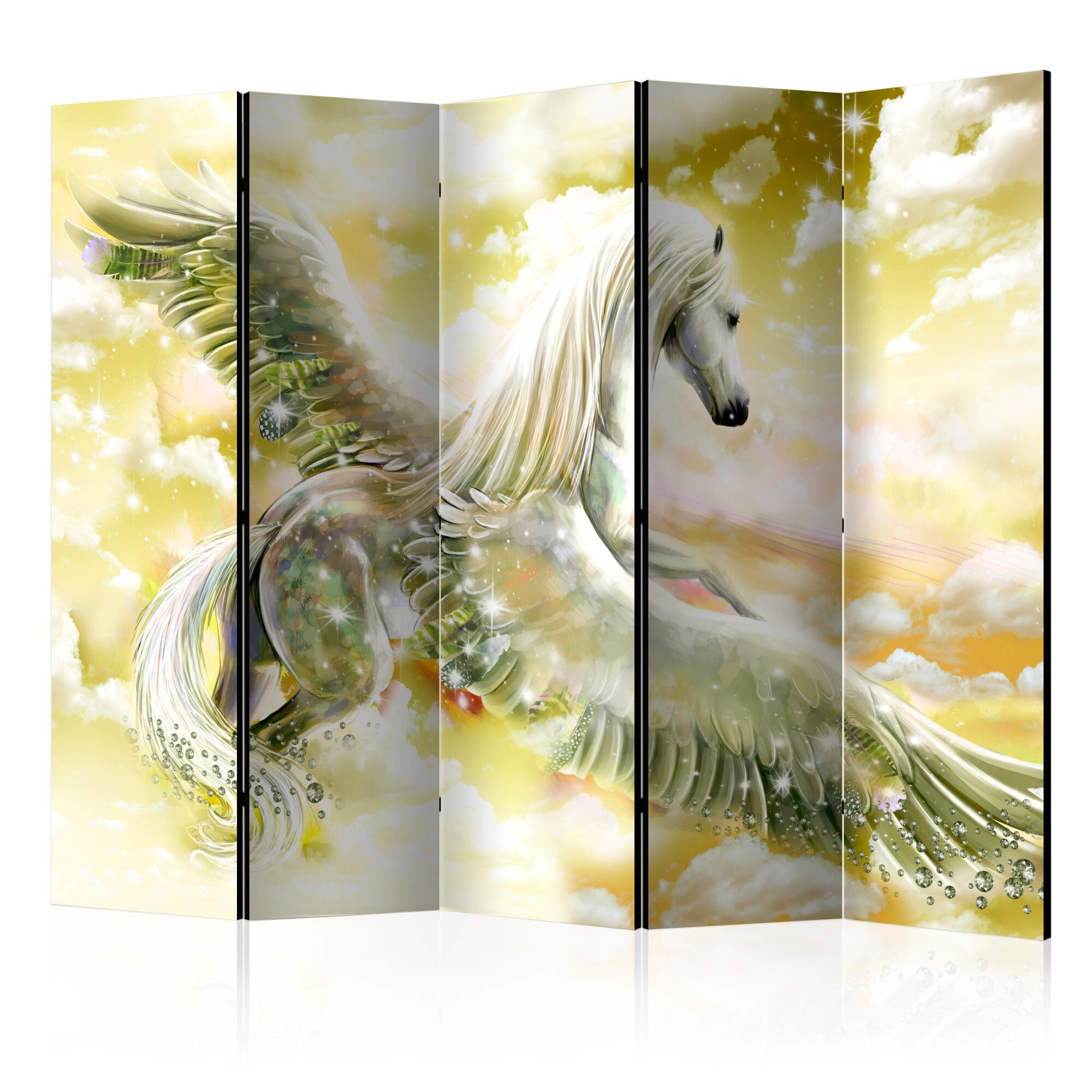yellow pegasus