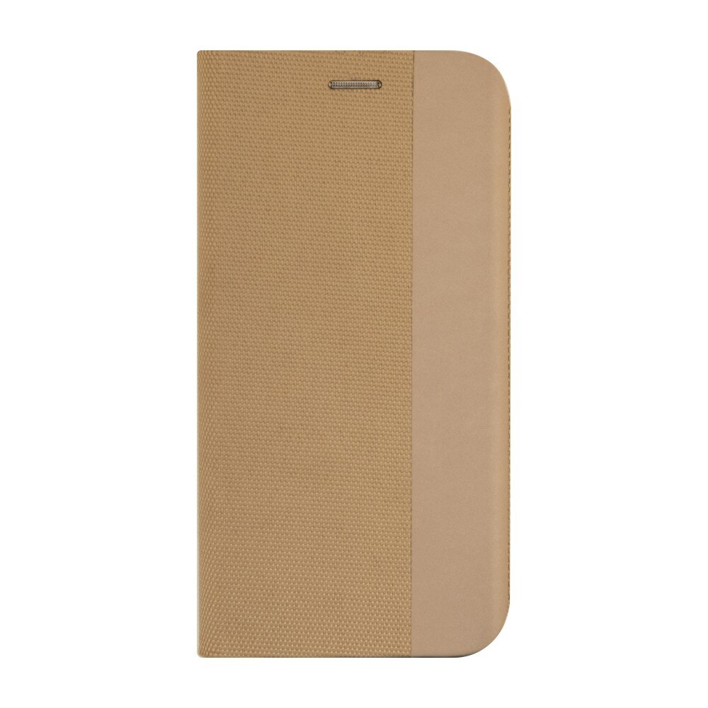 Husa tip carte Sensitive compatibila cu Samsung Galaxy A50, inchidere magenetica, Gold