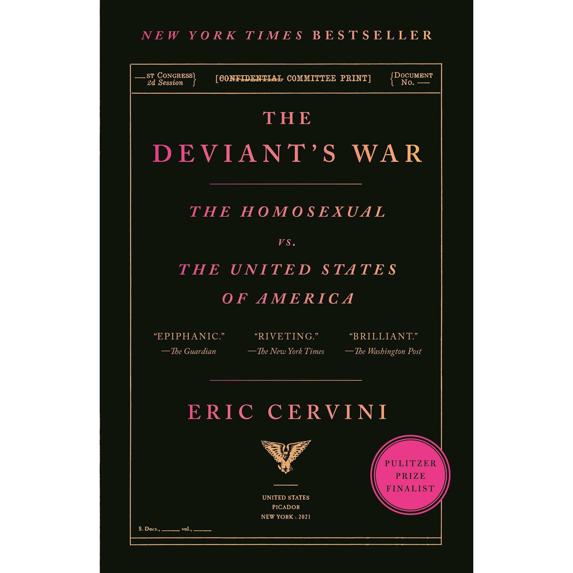 The Deviant's War - Eric Cervini, ed 2021