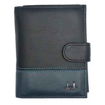 Portofel barbati cu loc pentru Buletin din piele naturala Nevermore® B220 Negru Portofel barbati cu loc pentru Buletin din piele naturala Nevermore® B220 Negru