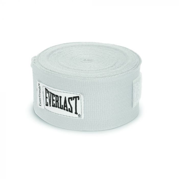 Banda de protectie pentru incheieturi, EVERLAST, alba, 3 m