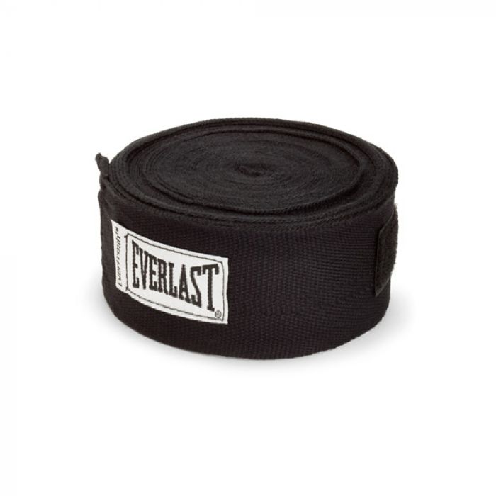 Banda de protectie pentru incheieturi, EVERLAST, neagra, 3 m