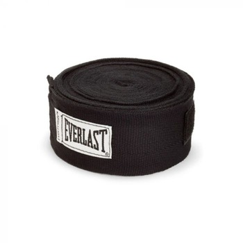 Banda de protectie pentru incheieturi, EVERLAST, neagra, 3 m Banda de protectie pentru incheieturi, EVERLAST, neagra, 3 m