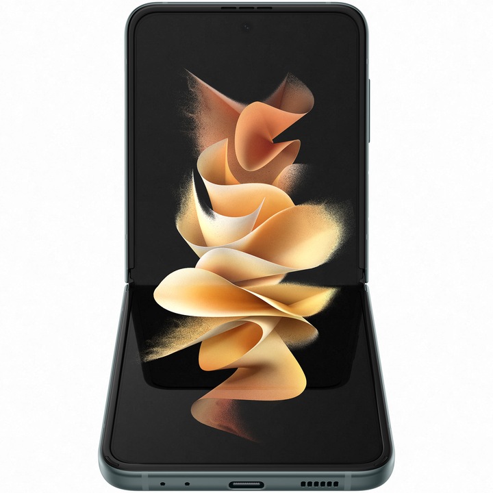Смартфон Samsung Galaxy Z Flip3, 128GB, 8GB RAM, 5G, GREEN