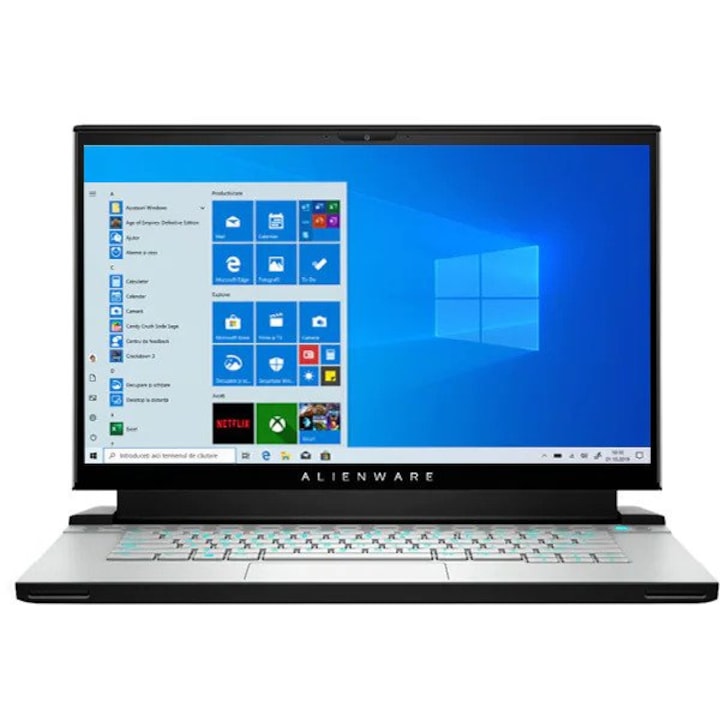 Laptop Gaming DELL Alienware M15 R4, Intel Core i7-10870H pana la 5.0GHz, 15.6" Full HD, 16GB, SSD 512GB, NVIDIA GeForce RTX 3070 8GB, Windows 10 Pro, Gri