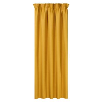 Perdea decorativa cu banda, STYLE 140x270 cm, Eurofirany, Mustar Perdea decorativa cu banda, STYLE 140x270 cm, Eurofirany, Mustar