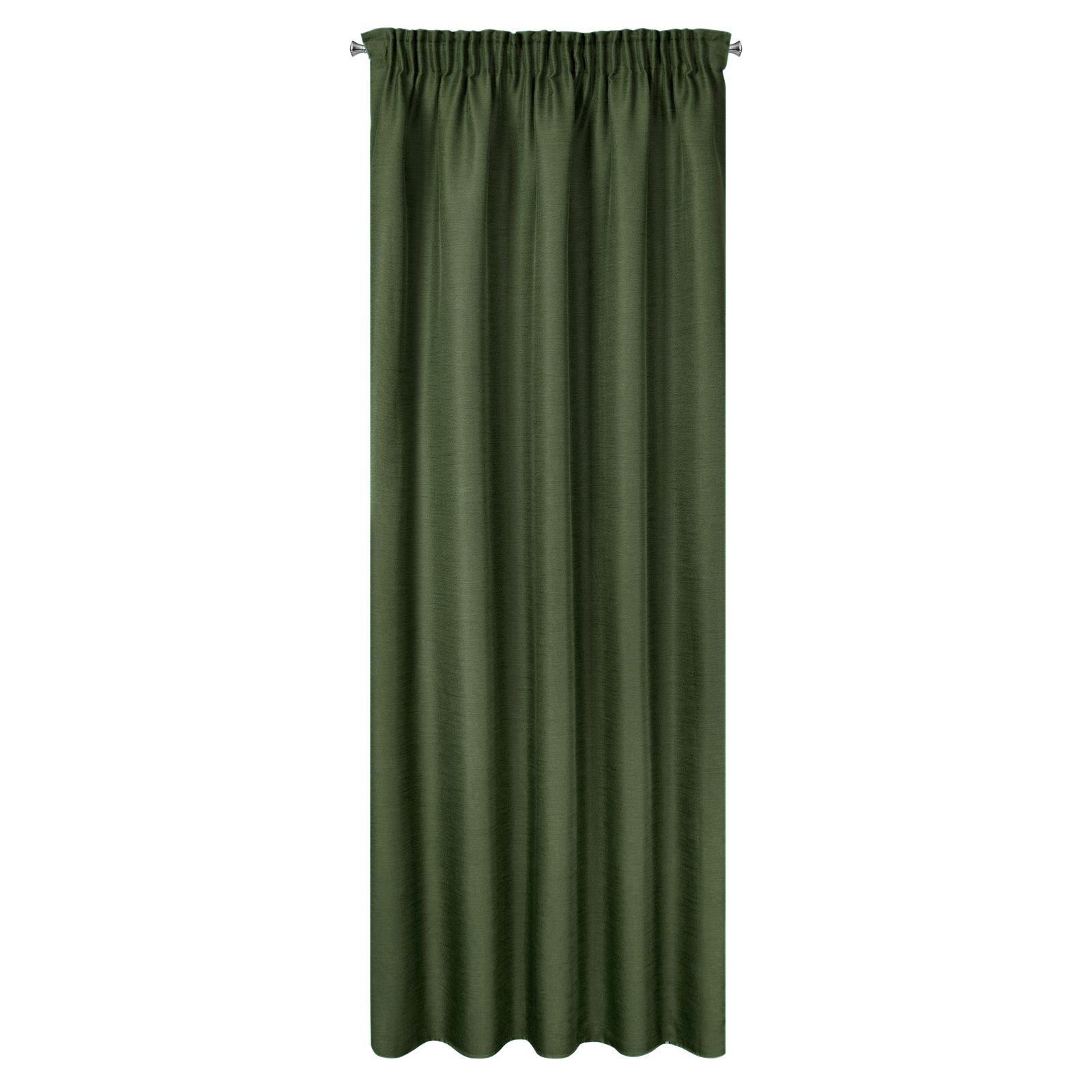 Perdea decorativa cu banda, STYLE 140x270 cm, Eurofirany, Verde inchis