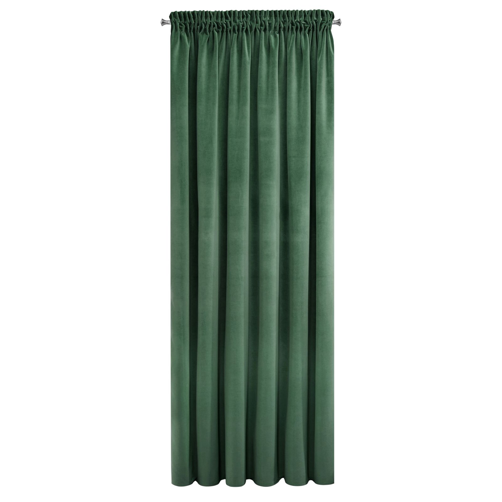 Perdea decorativa cu banda, KRISTI 140x270 cm, Eurofirany, Verde