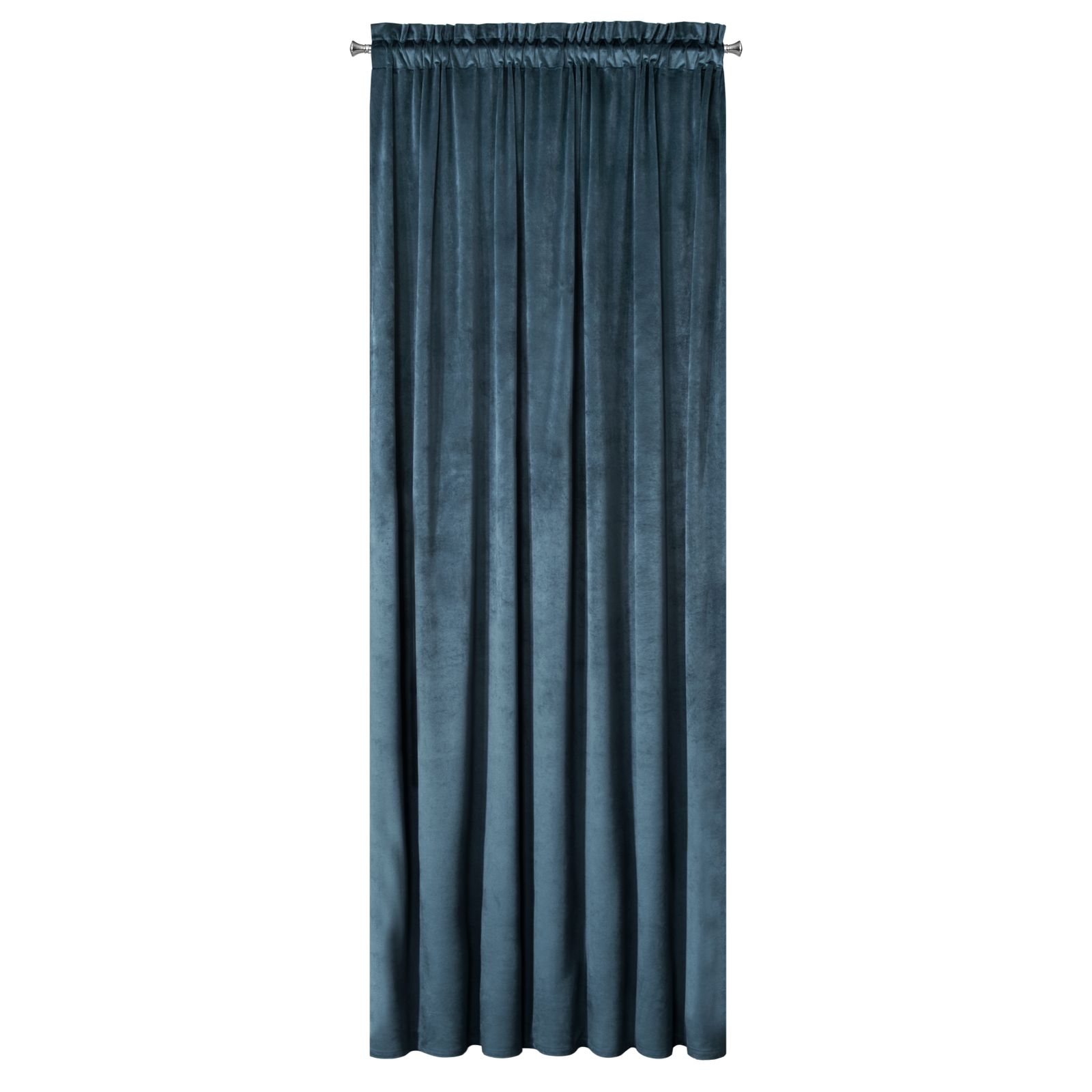 Perdea decorativa cu banda, PIERRE 140x300 cm, Pierre Cardin, Eurofirany, Albastru inchis