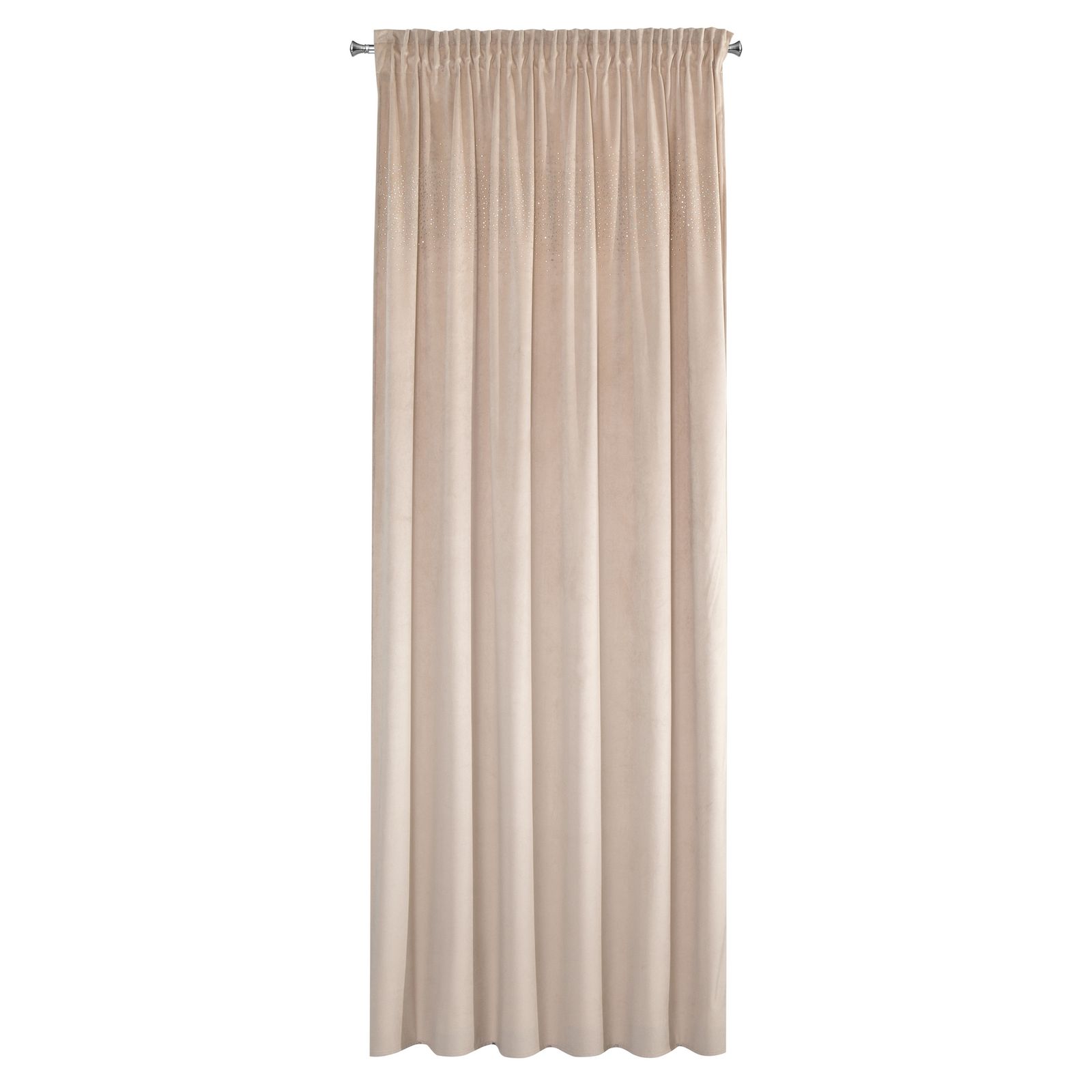 Perdea decorativa cu banda, AURORA 140x270 cm, Eurofirany, Bej