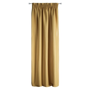 Perdea decorativa cu banda, AGGIE 140x270 cm, Eurofirany, Mustar Perdea decorativa cu banda, AGGIE 140x270 cm, Eurofirany, Mustar