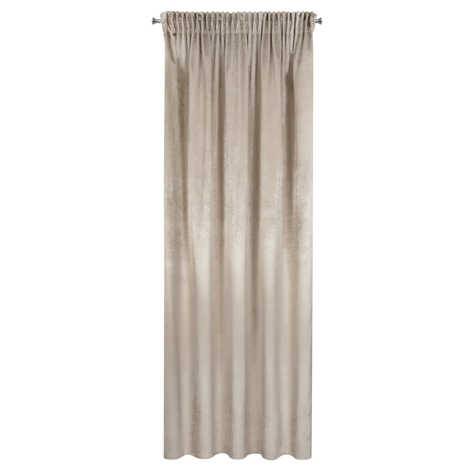 Perdea decorativa cu banda, SAMANTA 140x270, Eurofirany, Bej