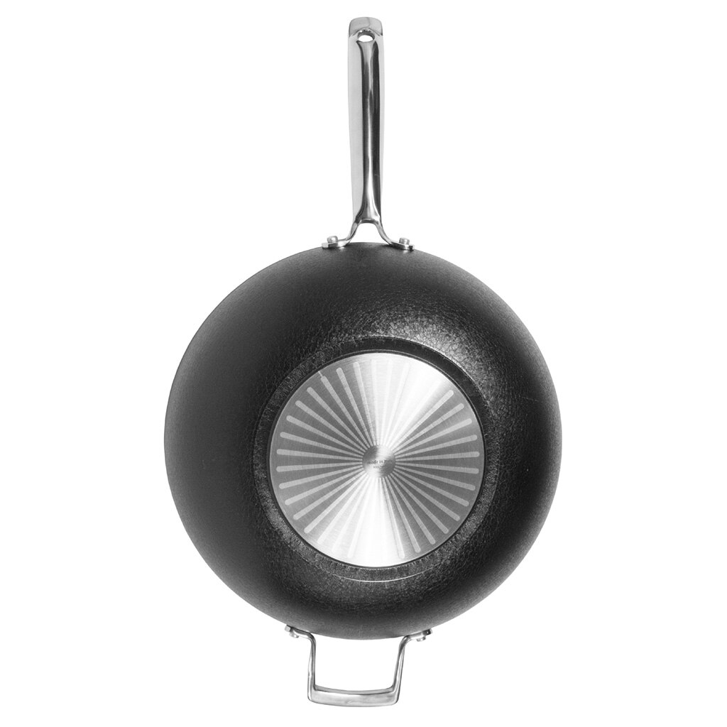 Moneta Gea Poêle, 22 cm, aluminium 100% recyclé, pour chaque cuisson, y compris l'induction. Fabriqué en Italie