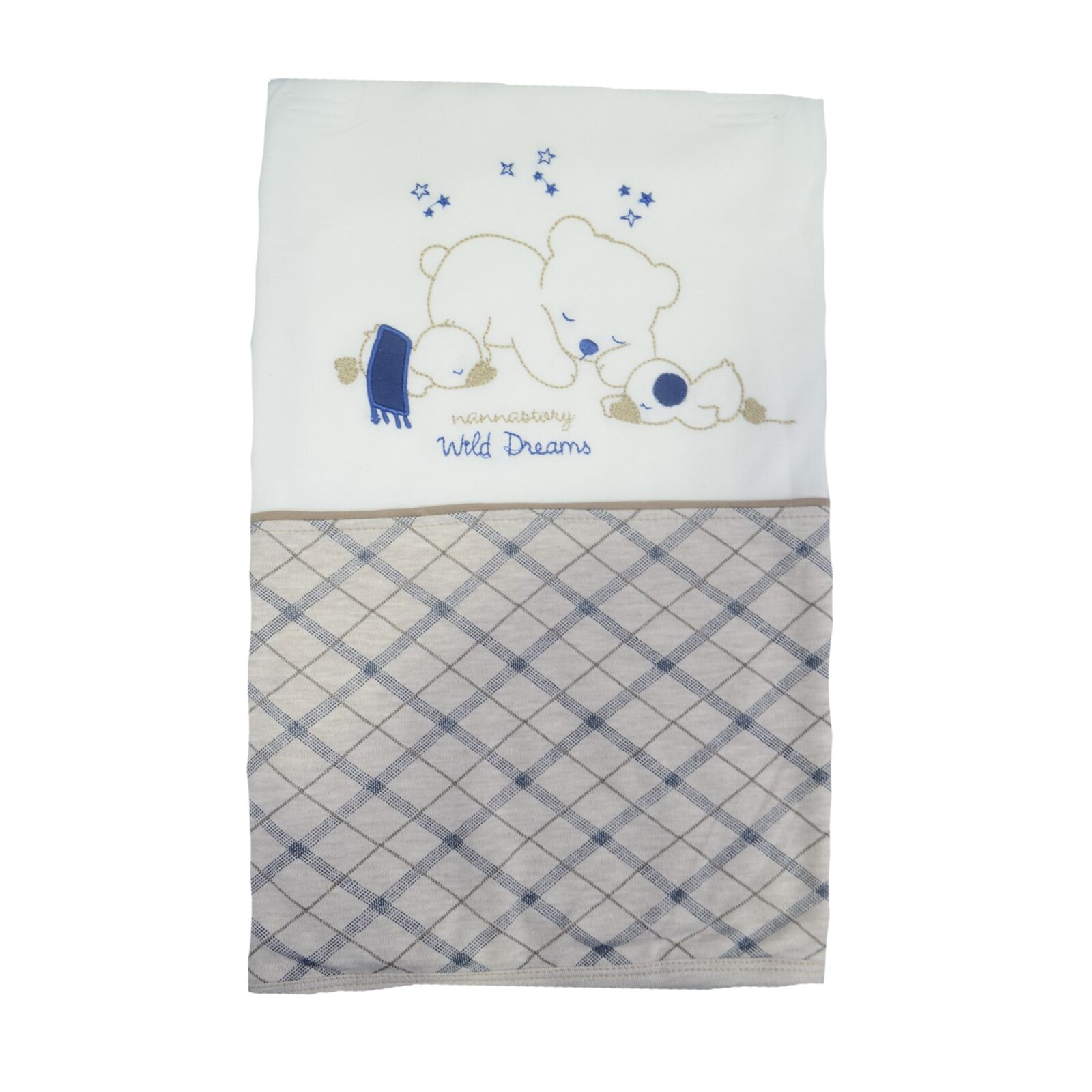 Pled 88 x 83 cm pentru baieti Bebelinna 4105, Multicolor