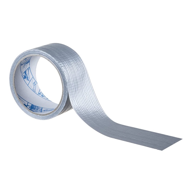 GEKO ragasztószalag szövetes 50 mm (10 m) ezüst