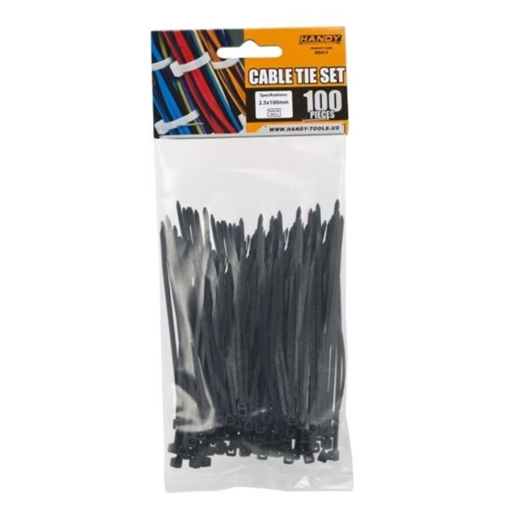 Legaturi de cablu, Handy, Plastic, 100 x 2.5mm