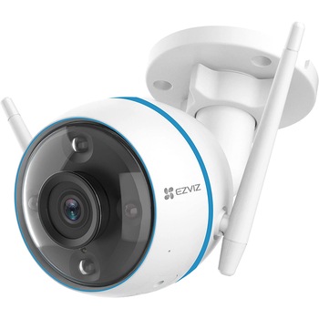 Camera de supraveghere Ezviz CTQ3N, Wi-Fi, 1080P, Smart Home, IR 30 m, Motion Alert, Night Vision, Alexa, White Camera de supraveghere Ezviz CTQ3N, Wi-Fi, 1080P, Smart Home, IR 30 m, Motion Alert, Night Vision, Alexa, White