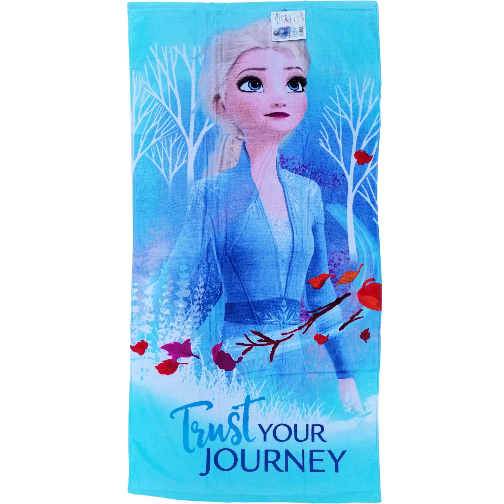 Prosop de plaja Frozen, din bumbac, 140cm X 70cm