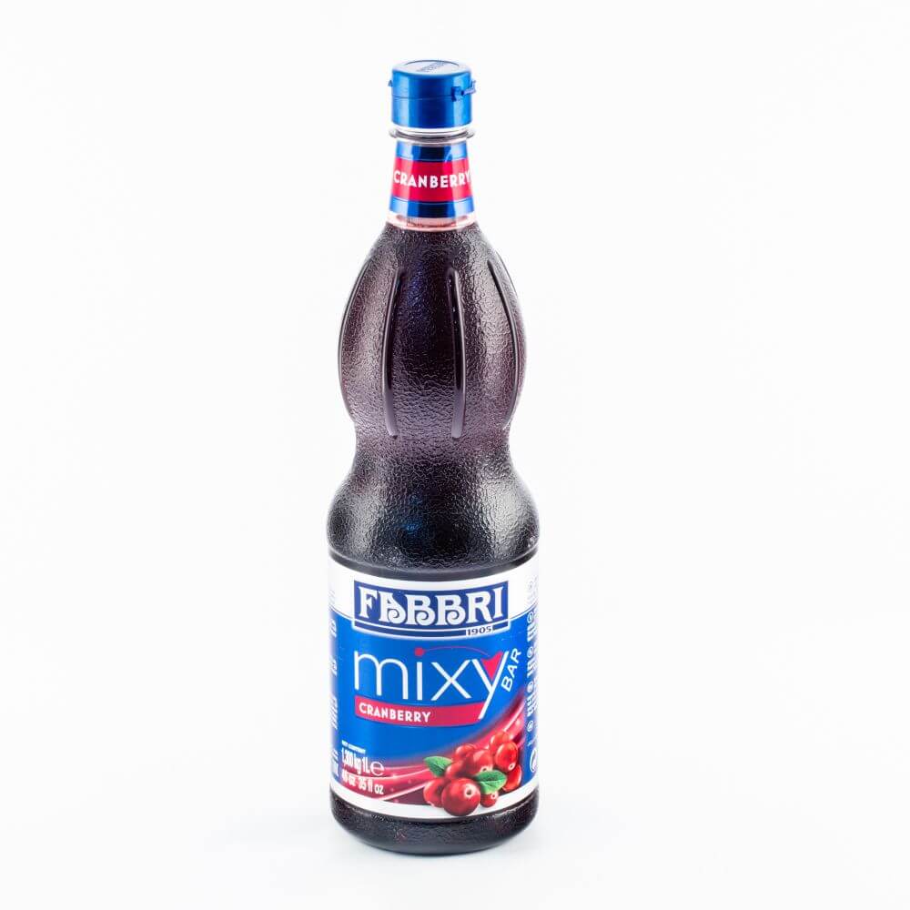 Sirop Fabbri Mixybar cu Merisoare, 1 L